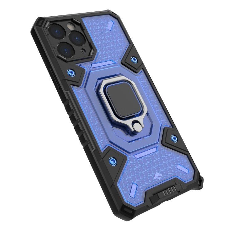 For iPhone 11 Pro Space PC+TPU Ring Holder Protective Case
