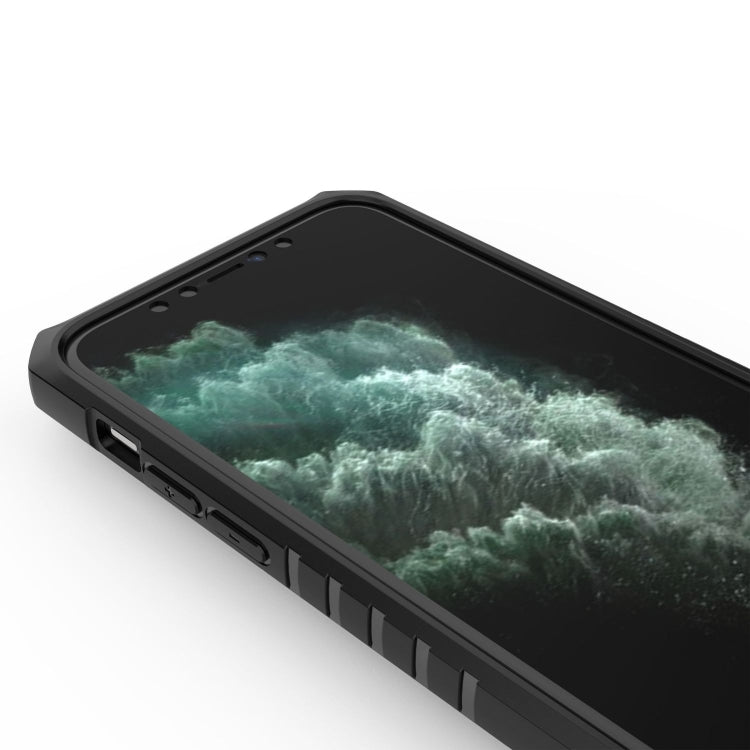 For iPhone 11 Pro Space PC+TPU Ring Holder Protective Case