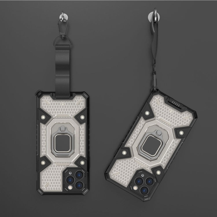 For iPhone 11 Pro Space PC+TPU Ring Holder Protective Case
