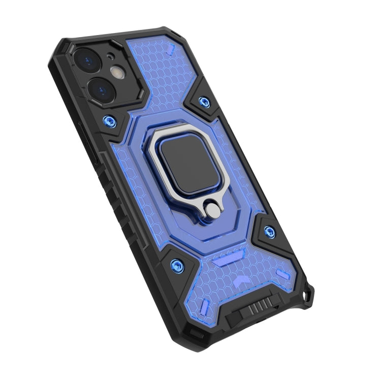 For iPhone 12 mini Space PC+TPU Ring Holder Protective Case