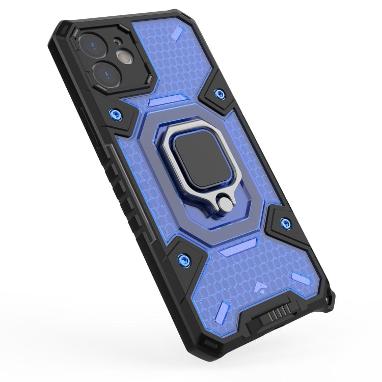 For iPhone 12 Space PC+TPU Ring Holder Protective Case