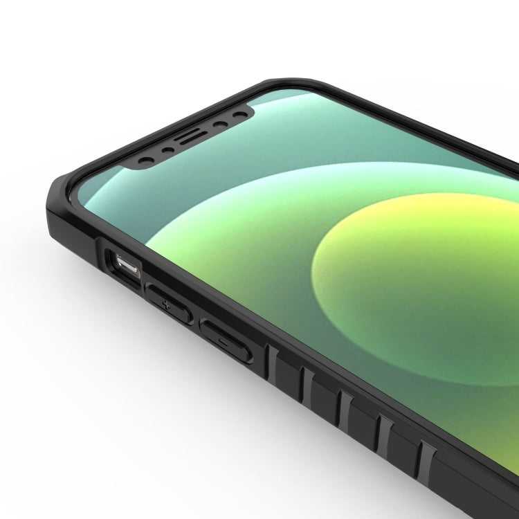 For iPhone 12 Space PC+TPU Ring Holder Protective Case