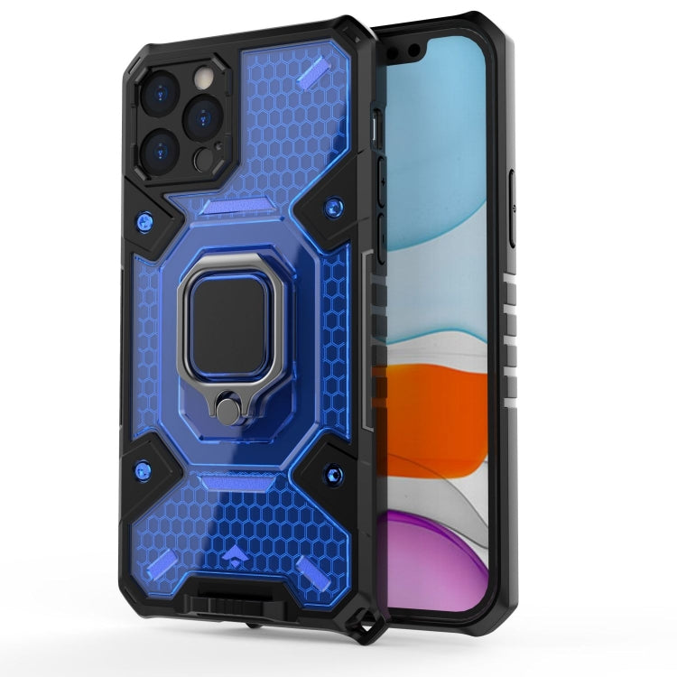 For iPhone 12 Pro Space PC+TPU Ring Holder Protective Case