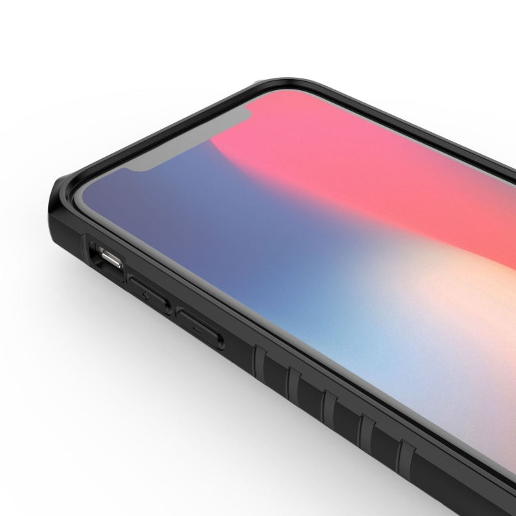 For iPhone X Space PC+TPU Ring Holder Protective Case
