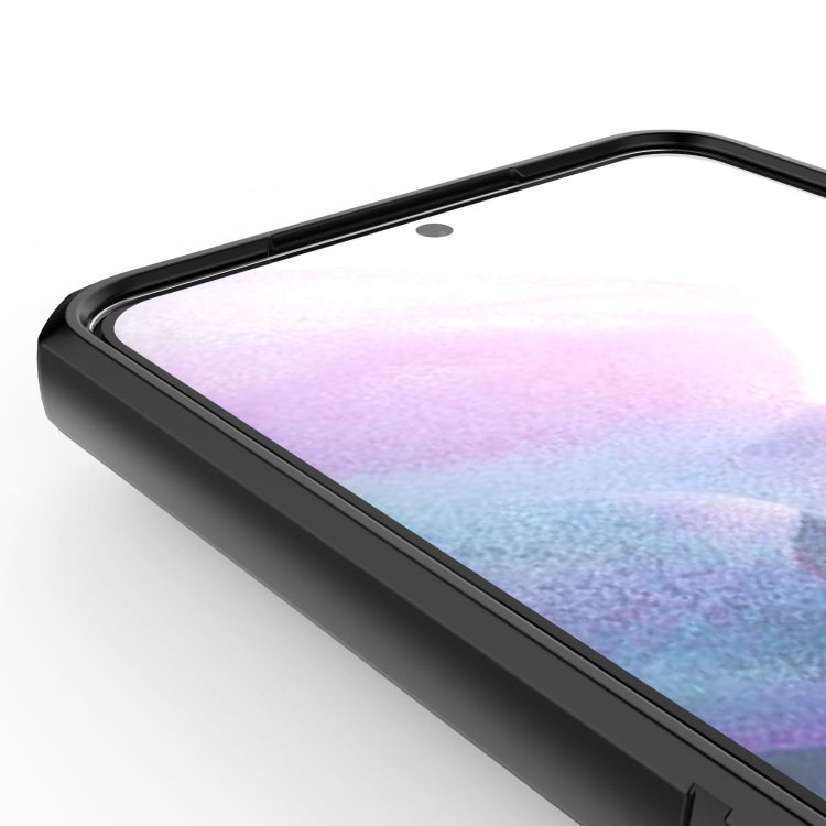 For Samsung Galaxy S21+ 5G Space PC+TPU Ring Holder Protective Case