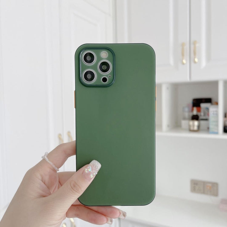 For iPhone 12 mini 0.3mm Ultra-thin Frosted Soft Case with Detachable Buttons