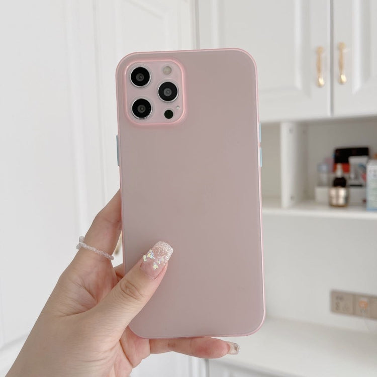 For iPhone 11 Pro Max 0.3mm Ultra-thin Frosted Soft Case with Detachable Buttons