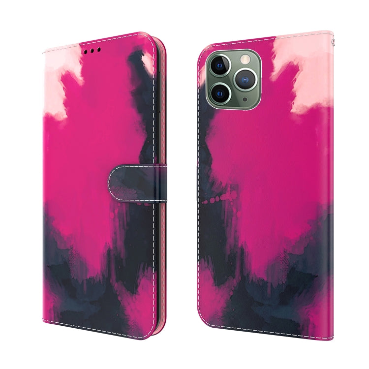 Watercolor Pattern Horizontal Flip Leather Case with Holder & Card Slot & Wallet For iPhone 11 Pro