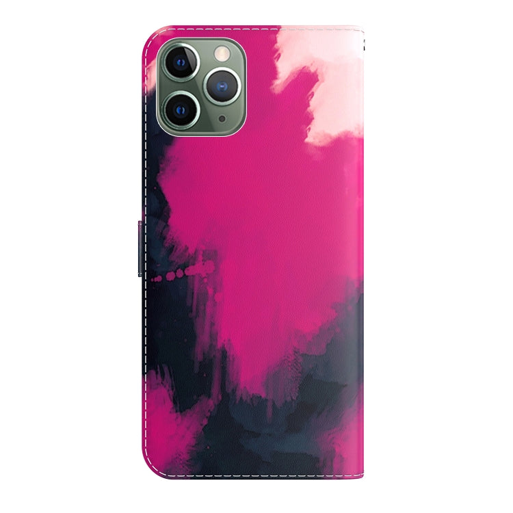 Watercolor Pattern Horizontal Flip Leather Case with Holder & Card Slot & Wallet For iPhone 11 Pro