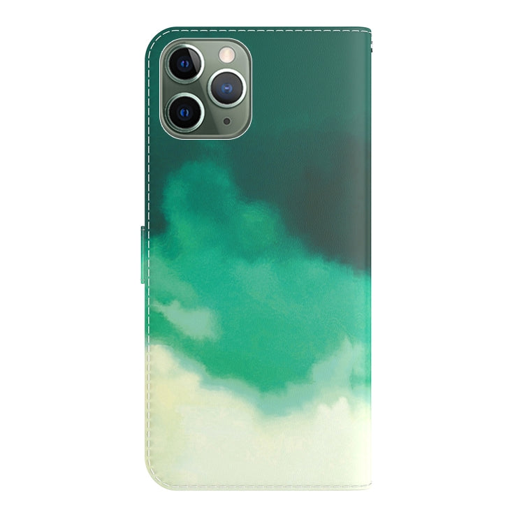 Watercolor Pattern Horizontal Flip Leather Case with Holder & Card Slot & Wallet For iPhone 11 Pro Max