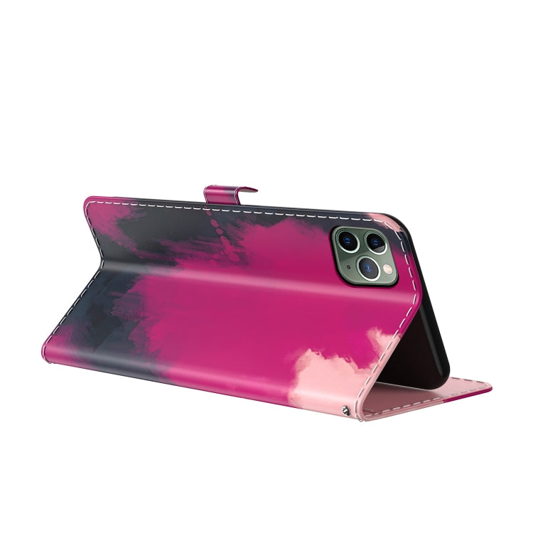 Watercolor Pattern Horizontal Flip Leather Case with Holder & Card Slot & Wallet For iPhone 11 Pro Max