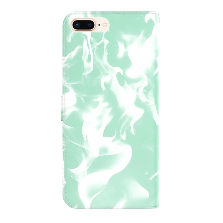 Cloud Fog Pattern Horizontal Flip Leather Case with Holder & Card Slot & Wallet For iPhone 8 Plus & 7 Plus