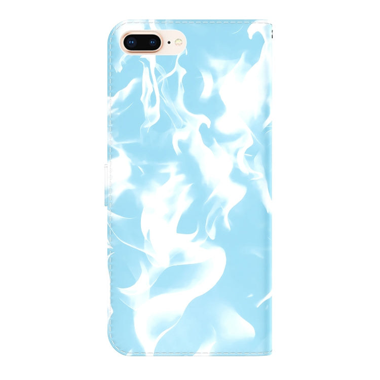 Cloud Fog Pattern Horizontal Flip Leather Case with Holder & Card Slot & Wallet For iPhone 8 Plus & 7 Plus
