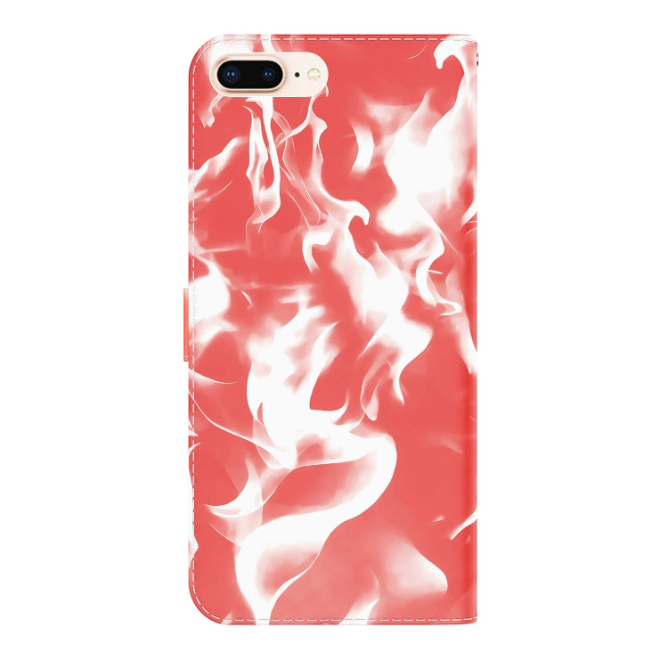 Cloud Fog Pattern Horizontal Flip Leather Case with Holder & Card Slot & Wallet For iPhone 8 Plus & 7 Plus