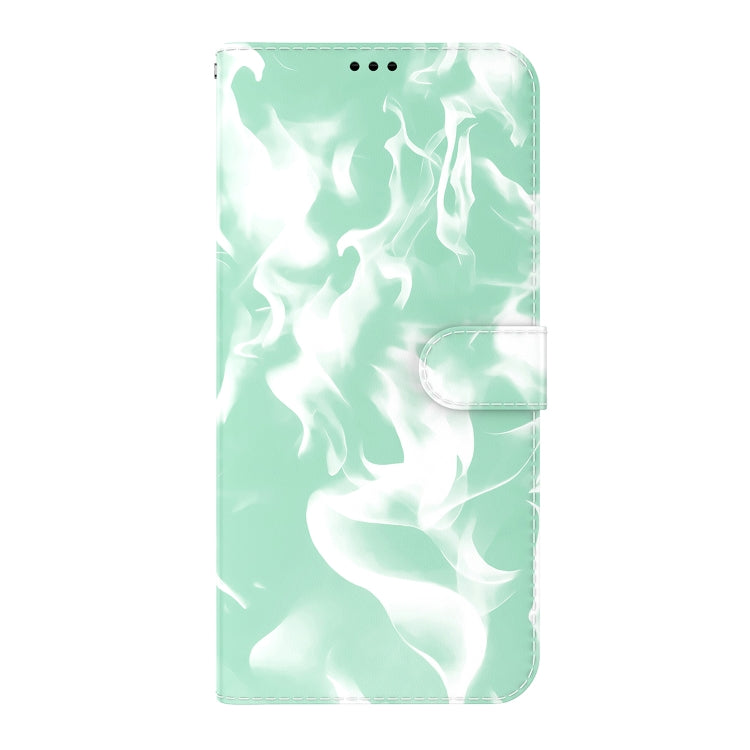 For iPhone 12 / 12 Pro Cloud Fog Pattern Horizontal Flip Leather Case with Holder & Card Slot & Wallet