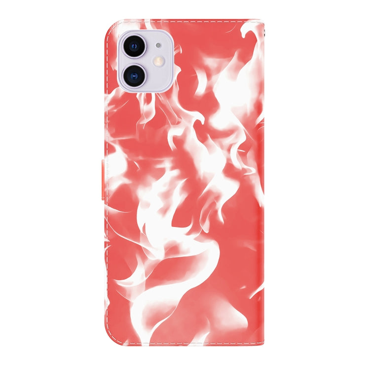 For iPhone 12 mini Cloud Fog Pattern Horizontal Flip Leather Case with Holder & Card Slot & Wallet