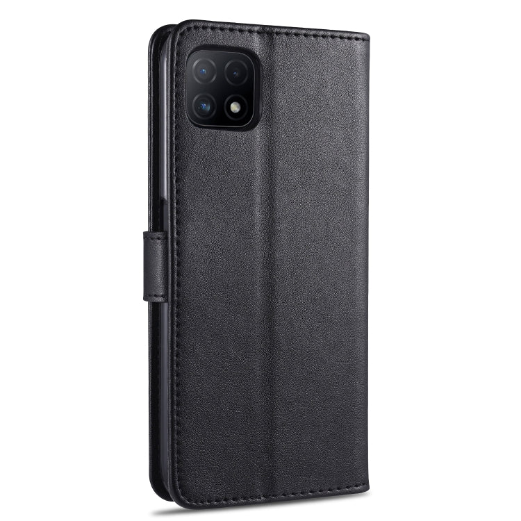 For OPPO A72 5G AZNS Sheepskin Texture Horizontal Flip Leather Case with Holder & Card Slots & Wallet