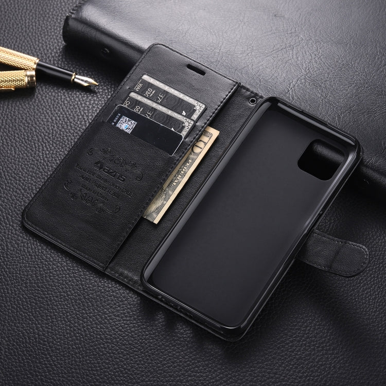 For OPPO A53 5G AZNS Sheepskin Texture Horizontal Flip Leather Case with Holder & Card Slots & Wallet