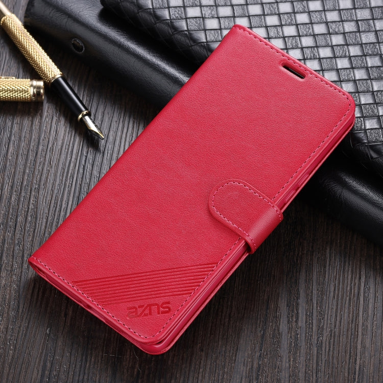For Vivo X60 AZNS Sheepskin Texture Horizontal Flip Leather Case with Holder & Card Slots & Wallet