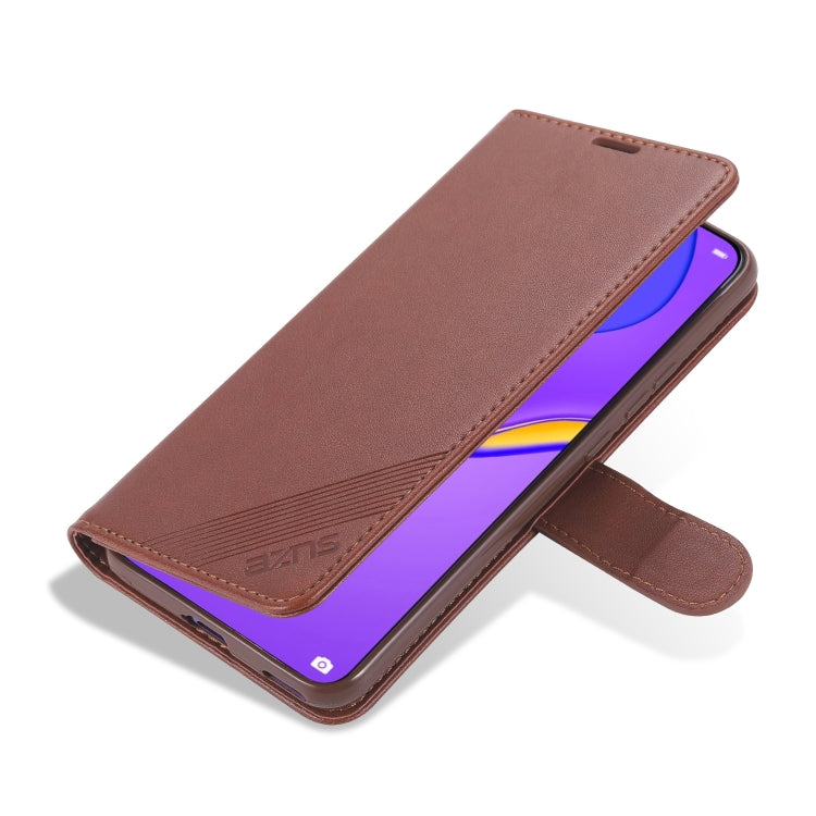 For Vivo X60 AZNS Sheepskin Texture Horizontal Flip Leather Case with Holder & Card Slots & Wallet