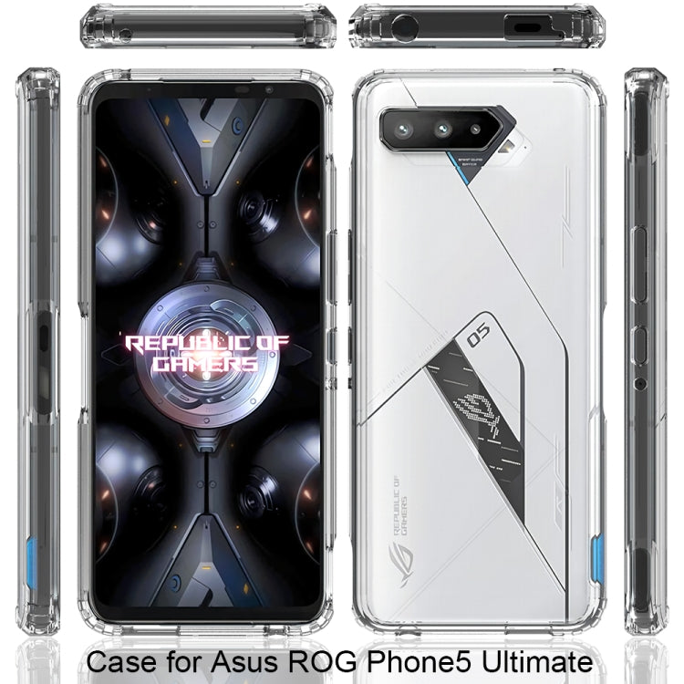 For Asus ROG Phone 5 Shockproof Scratchproof TPU + Acrylic Protective Case