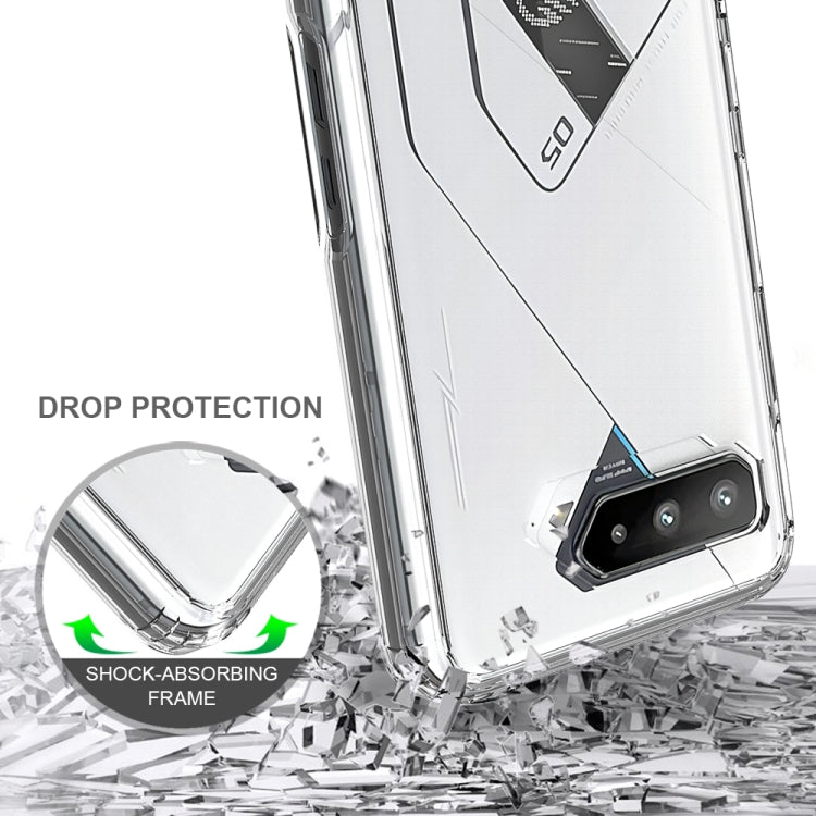 For Asus ROG Phone 5 Shockproof Scratchproof TPU + Acrylic Protective Case