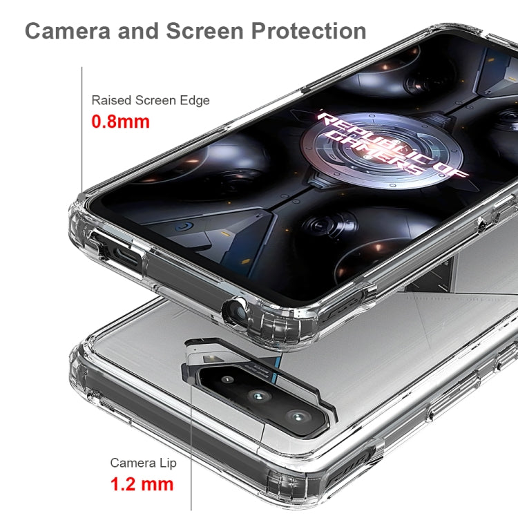 For Asus ROG Phone 5 Shockproof Scratchproof TPU + Acrylic Protective Case