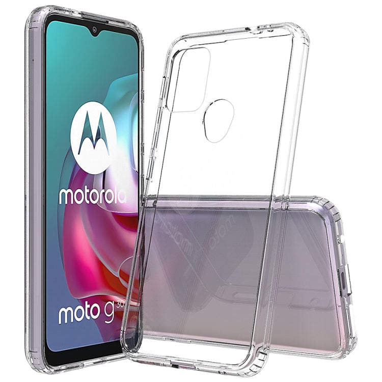 For Motorola Moto G30 / G20 / G10 Shockproof Scratchproof TPU + Acrylic Protective Case
