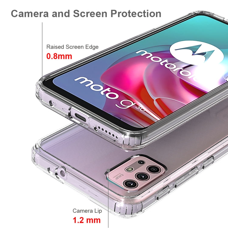 For Motorola Moto G30 / G20 / G10 Shockproof Scratchproof TPU + Acrylic Protective Case