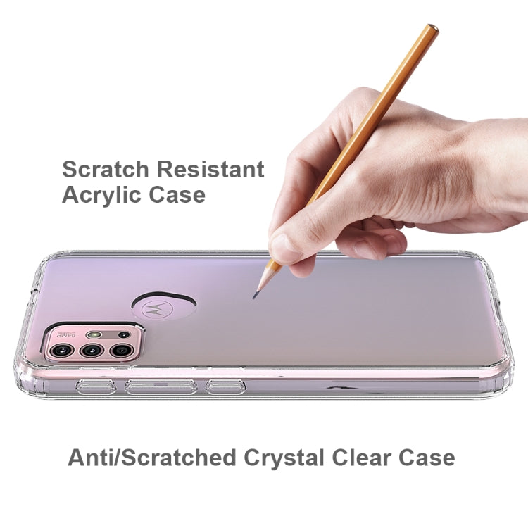 For Motorola Moto G30 / G20 / G10 Shockproof Scratchproof TPU + Acrylic Protective Case