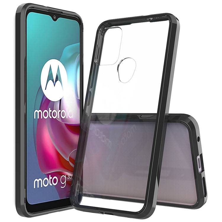 For Motorola Moto G30 / G20 / G10 Shockproof Scratchproof TPU + Acrylic Protective Case