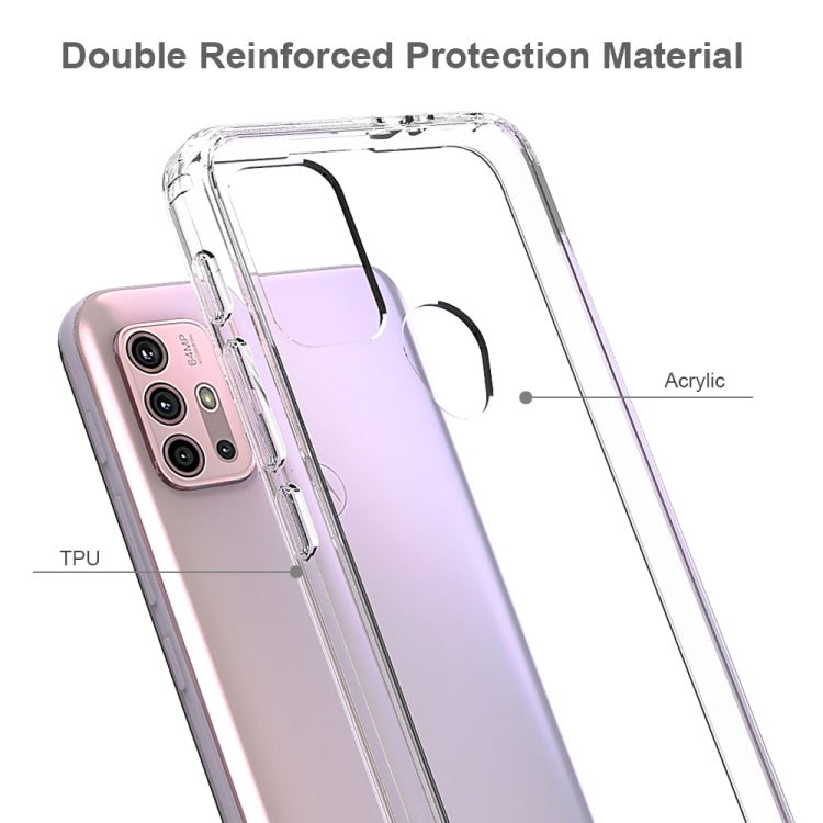 For Motorola Moto G30 / G20 / G10 Shockproof Scratchproof TPU + Acrylic Protective Case