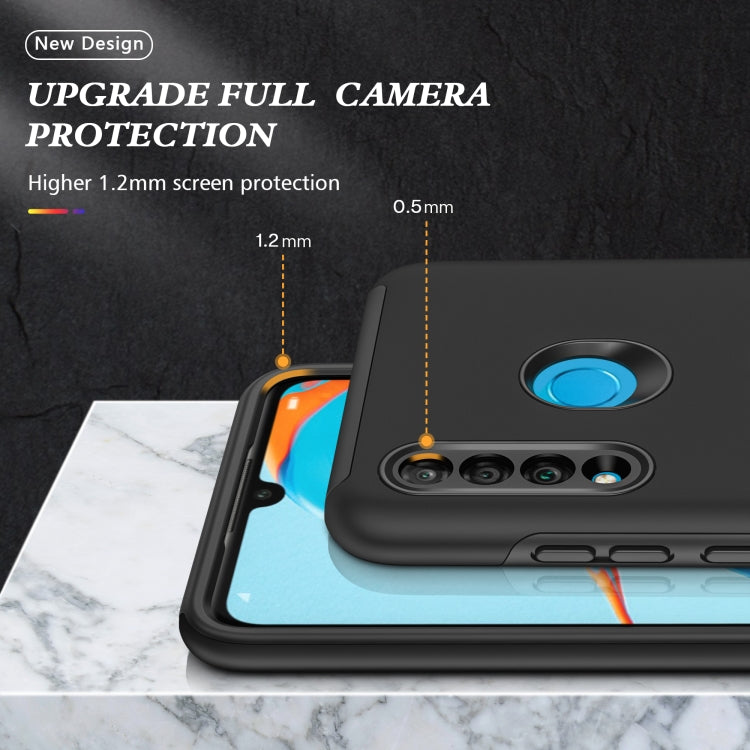 For Huawei P30 Lite PC + TPU Shockproof Magnetic Protective Case with Invisible Ring Holder