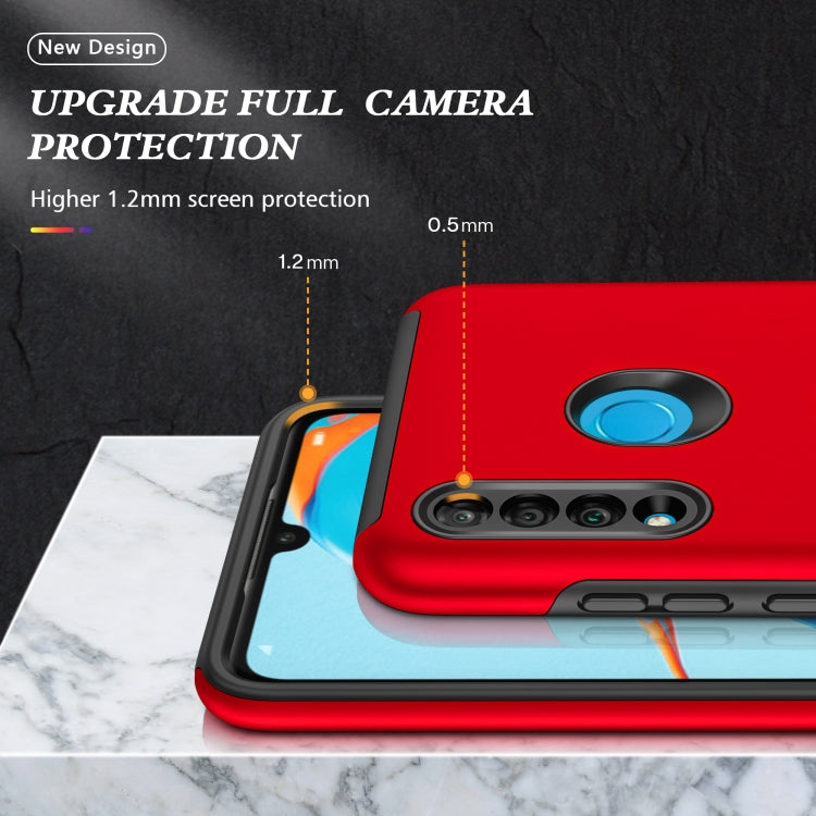 For Huawei P30 Lite PC + TPU Shockproof Magnetic Protective Case with Invisible Ring Holder