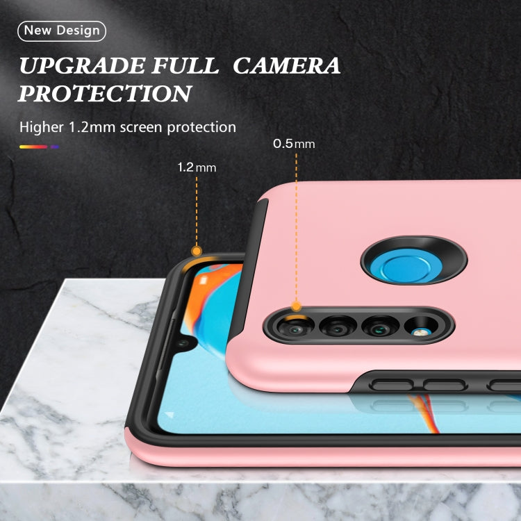 For Huawei P30 Lite PC + TPU Shockproof Magnetic Protective Case with Invisible Ring Holder
