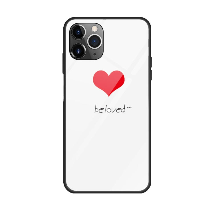 For iPhone 11 Colorful Painted Glass Case