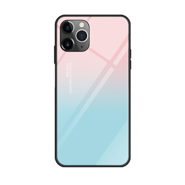 For iPhone 11 Colorful Painted Glass Case