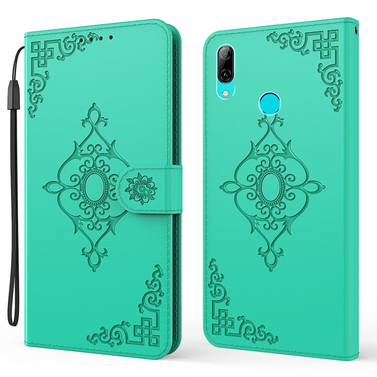 For Honor 10i / Honor 20 Lite Embossed Fortune Flower Pattern Horizontal Flip Leather Case with Holder & Card Slot & Wallet & Lanyard