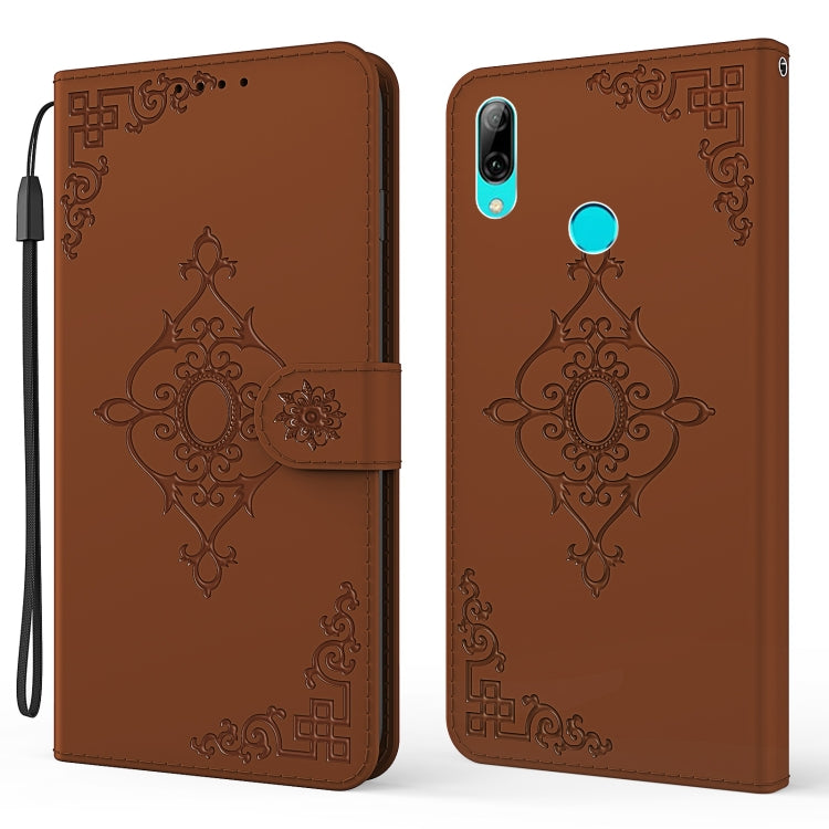 For Honor 20i / Honor 10 Lite Embossed Fortune Flower Pattern Horizontal Flip Leather Case with Holder & Card Slot & Wallet & Lanyard