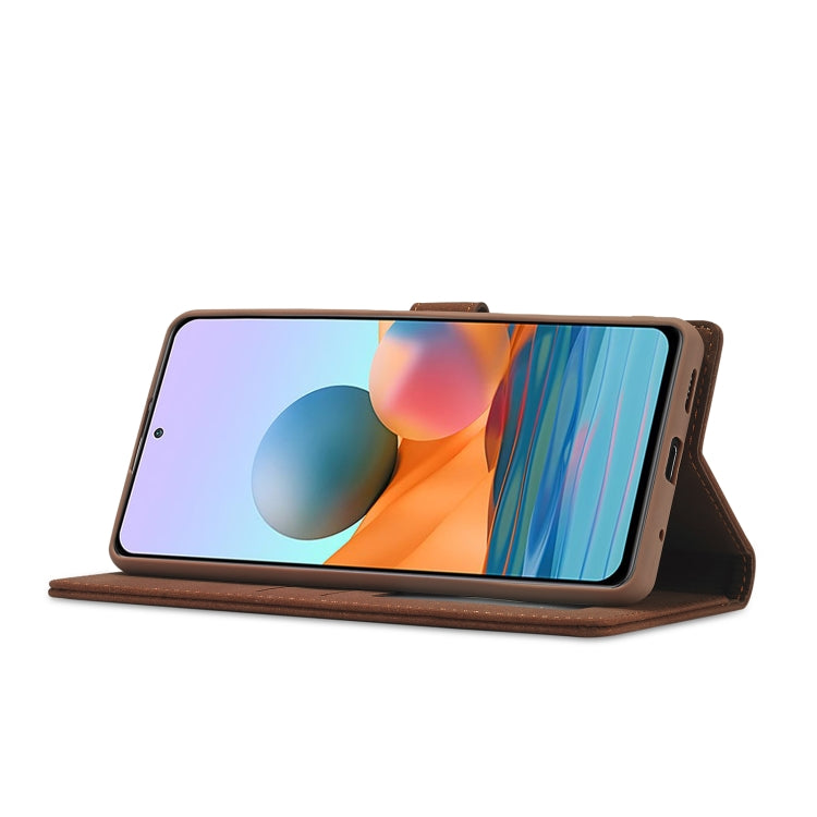 For Xiaomi Poco F3 Forwenw F1 Series Matte Strong Magnetism Horizontal Flip Leather Case with Holder & Card Slots & Wallet & Photo Frame