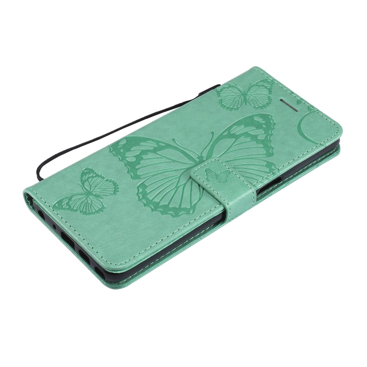 For LG Stylo 7 5G / 4G Pressed Printing Butterfly Pattern Horizontal Flip PU Leather Case with Holder & Card Slots & Wallet & Lanyard