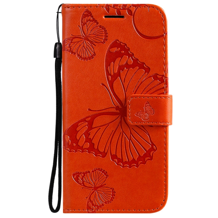 For LG Stylo 7 5G / 4G Pressed Printing Butterfly Pattern Horizontal Flip PU Leather Case with Holder & Card Slots & Wallet & Lanyard