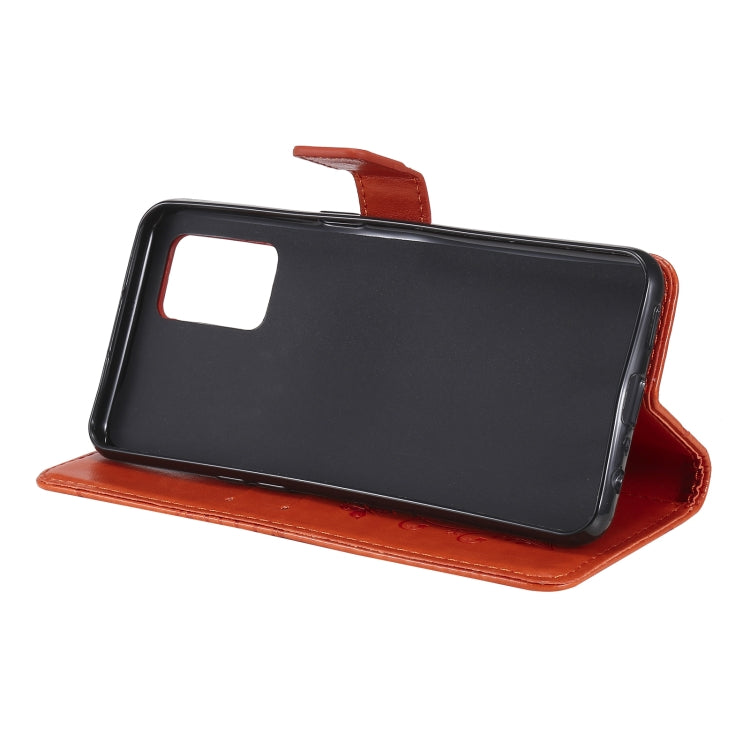 For OPPO A74 4G / F19 4G Pressed Printing Butterfly Pattern Horizontal Flip PU Leather Case with Holder & Card Slots & Wallet & Lanyard