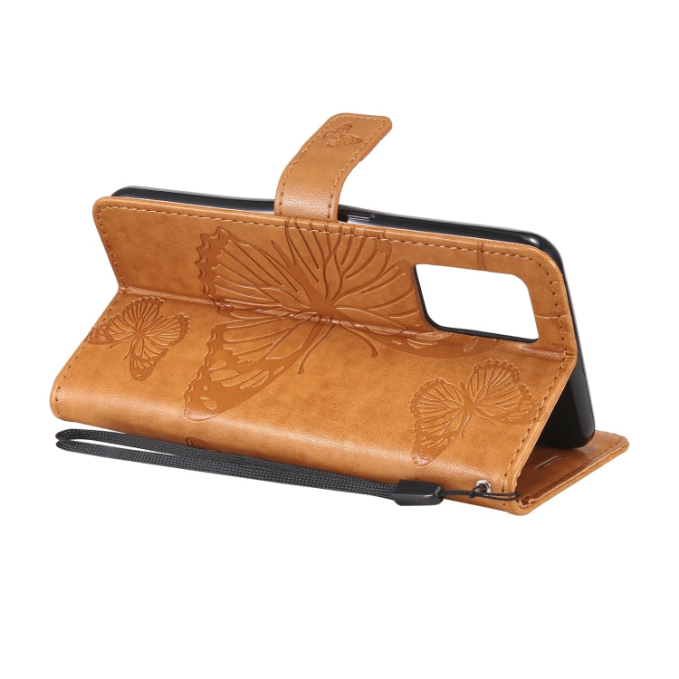 For OPPO A74 4G / F19 4G Pressed Printing Butterfly Pattern Horizontal Flip PU Leather Case with Holder & Card Slots & Wallet & Lanyard