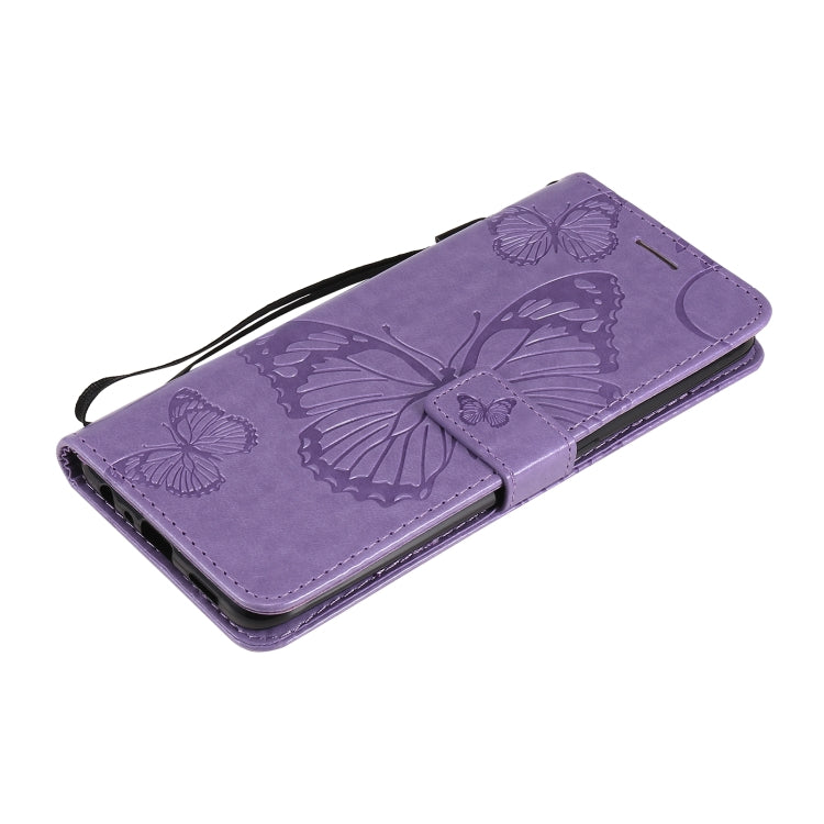 For OPPO A74 4G / F19 4G Pressed Printing Butterfly Pattern Horizontal Flip PU Leather Case with Holder & Card Slots & Wallet & Lanyard