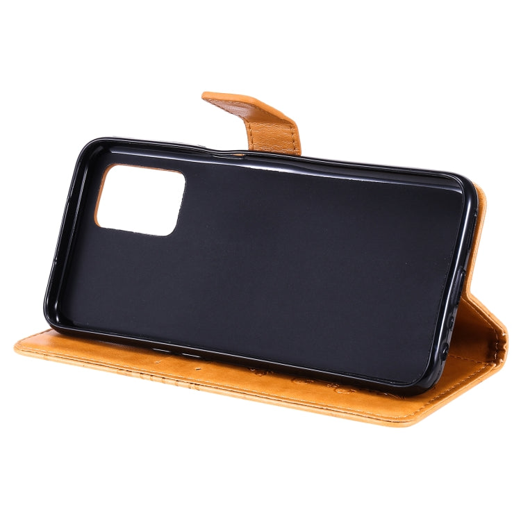 For OPPO Realme V13 Pressed Printing Butterfly Pattern Horizontal Flip PU Leather Case with Holder & Card Slots & Wallet & Lanyard