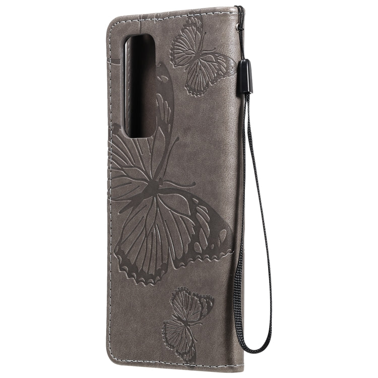 For OPPO Reno5 Pro+ 5G / Find X3 Neo Pressed Printing Butterfly Pattern Horizontal Flip PU Leather Case with Holder & Card Slots & Wallet & Lanyard
