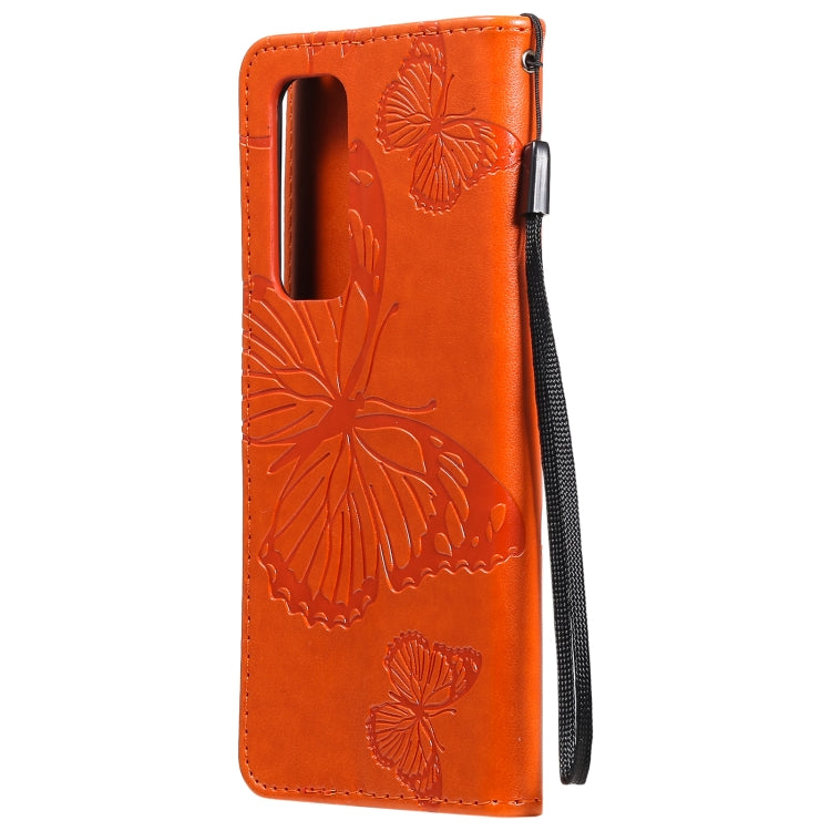 For OPPO Reno5 Pro+ 5G / Find X3 Neo Pressed Printing Butterfly Pattern Horizontal Flip PU Leather Case with Holder & Card Slots & Wallet & Lanyard