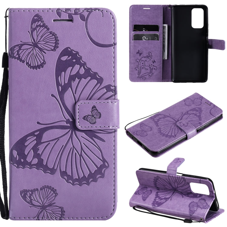 For Xiaomi Redmi Note 10 Pro 4G Pressed Printing Butterfly Pattern Horizontal Flip PU Leather Case with Holder & Card Slots & Wallet & Lanyard
