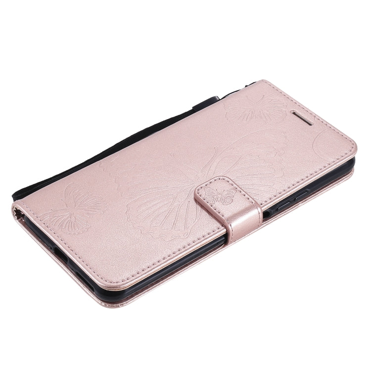 For Xiaomi Mi 11 Lite Pressed Printing Butterfly Pattern Horizontal Flip PU Leather Case with Holder & Card Slots & Wallet & Lanyard